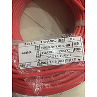 Dây điện 10AWG mềm Silicon Extra soft silicone wire 10AWG 1050/0.08±0.008 TC OD:5.5±0.15 (mét)