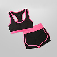 Bộ đồ tập Gym nữ - Set quần đùi và áo Bra thể thao