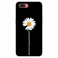 Ốp lưng in cho Realme C1 Mẫu Cúc Chữ Dài