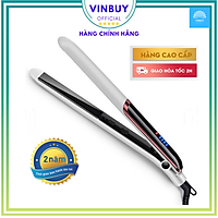 Máy UỐN, ÉP, LÀ Tóc Đa Năng 3 Trong 1 Cao Cấp Sang Trọng Kiểu Hàn Quốc - Kết Hợp Duỗi, Uốn, Tạo Kiểu Tóc Thông Minh – Dùng Cho Salon Tóc & Tại Nhà – Chính Hãng VinBuy (Tùy Chọn 2 Màu Trắng Đen)