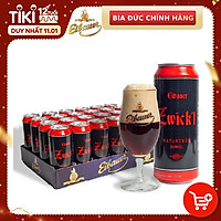 Bia Đen Thầy Tu EIBAUER ZWICK'L Nhập Khẩu Từ Đức Thùng 24 Lon 500ml