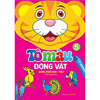 Tô Màu Động Vật - Song Ngữ Anh-Việt (Tập 5)