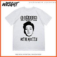 Áo Thun Kpop Bigbang G-Dragon Act Iii M.O.T.T.E Tour Thời Trang Mùa Hè 2021