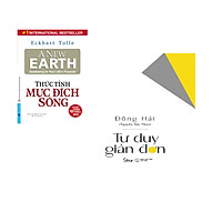 Combo 2 cuốn sách: Thức Tỉnh Mục Đích Sống + Tư duy giản đơn