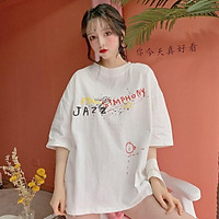 Áo Thun Ngắn Tay Cổ Điển Hồng Kông