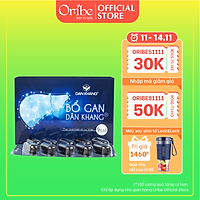 Viên Uống Giải Độc, Tăng Cường Chức Năng Gan, Bổ Gan Dân Khang (Hộp 3 vỉ x 10 viên)