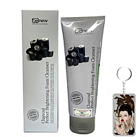 Sữa rửa mặt thải độc than hoạt tính Benew Charcoal Brightening 160ml tặng móc khóa