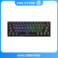 Bàn Phím Cơ Bluetooth E-DRA EK361W (Màu Đen) - Hàng Chính Hãng