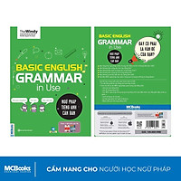 Sách - Ngữ Pháp Tiếng Anh Căn Bản Phiên Bản Bìa Xanh 1 Màu Dành Cho Người Mới Bắt Đầu - Kèm App Học Online