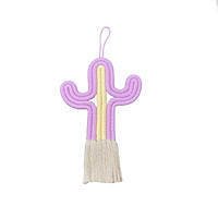 Hand-woven Cotton Rope Cactus Pendant Home Decoration Wall Pendant Ornament