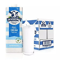 Thùng 10 Hộp Sữa Nguyên Kem Devondale Fullcream (1L/Hộp)