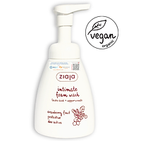 Bọt Vệ Sinh Thảo Dược Siêu Dịu Nhẹ Bảo vệ Ziaja Intimate Foam Wash Cranberry Fruit Protective 250ml