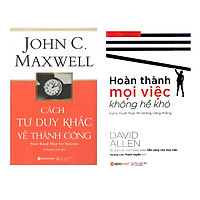 Combo Sách Kỹ Năng làm Việc: Cách Tư Duy Khác Về Thành Công + Hoàn Thành Mọi Việc Không H
