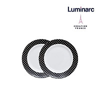 Bộ 2 Đĩa thuỷ tinh Luminarc Tiago 19cm - LUTIJ7550