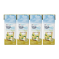 Lốc sữa tươi tiệt trùng TOPKID kem vanilla tự nhiên 180ml x 4 hộp