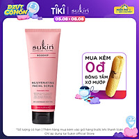 Kem Tẩy Tế Bào Chết Trẻ Hóa Da Mặt Sukin Rosehip Rejuvenating Facial Scrub 125ml