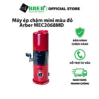 Máy ép chậm mini màu đỏ Arber MEC2068MĐ hàng Đức chính hãng.
