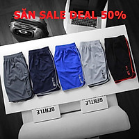 Quần Short Thể Thao Nam ECHT ̀ Quần Đùi Tập Gym Nam Gồm 5 màu, Chất liệu co giãn