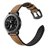 Dây da Hybrid cho Galaxy Watch 46, Gear S3, Huawei GT Size 22mm