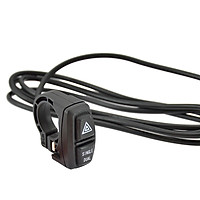 【COD】 Multi-function Electric Vehicle Handle Switch Four-wire Double Self-locking Double Flash Warning Button 2-in-1 Switch For Scooter E-bike