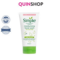 Sữa Rửa Mặt Dưỡng Ẩm Simple Moisturising Facial Wash 150ml