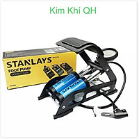 Bơm xe máy bơm xe đạp mini Stanlay đa năng cao cấp giá tốt.
