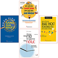 Combo 4 cuốn: KHI BẠN ĐANG MƠ+NHÂN VIÊN SÁNG GIÁ+NÓI THẾ NÀO+NƠI GIẢNG ĐƯỜNG