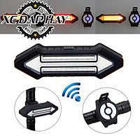 Đèn Xi Nhan Xe Đạp VASTFIRE 0173 | Điều Khiển Từ Xa Không Dây, Thiết Kế Nhỏ Gọn, Sạc Pin USB | Thời Gian Sáng Liên Tục Tối Đa 4 Giờ | Đèn Chống Nước Mưa | Dễ Dàng Lắp Đặt | Dung Lượng Pin 800mah