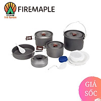COMBO Nồi Chảo Nấu Ăn 5 Trong 1 Tiện Lợi Chuyên Dụng Dã Ngoại Fire Maple FMC-212 Gọn Nhẹ