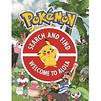 Sách - The Official Pokemon Search and Find: Welcome to Alola by Pokemon (UK edition, paperback)