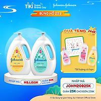 Bộ 2 chai Sữa tắm sữa & gạo Johnson's Milk Rice + Sữa tắm sữa & yến mạch Johnson's Milk Oats 1000ml x 2 - 540019940