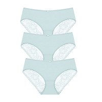 Quần lót nữ Marguerite 04034 - thương hiệu Pháp, cạp vừa phối ren mỏng thân sau