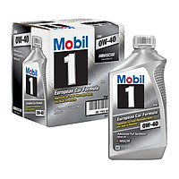 Nhớt Mobil 1 0W40 6 bình 946 ML dành cho ô tô và xe ga cao cấp