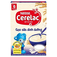 Bột ăn dặm Nestlé Cerelac vị gạo sữa hộp giấy 200g - 51039