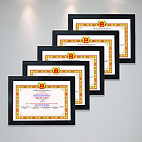 Combo 5 Khung Bằng Khen size A3, A4 sang trọng, chất lượng - PGBK1CB