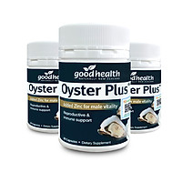 Combo 3 Hộp Tinh Chất Hàu Goodhealth Oyster Plus 60 Viên - Tăng Cường Sinh Lý - Cải Thiện Chất Lượng Tinh Trùng - Hàng Chính Hãng New Zealand