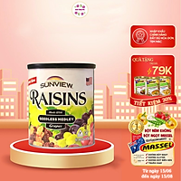 Nho Khô Mỹ Không Hạt Sunview Raisins 425g (Nho Thập Cẩm)