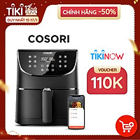 Nồi chiên không dầu Cosori (Air Fryer) CS158-AF 5.5 Lít kết nối Wifi - Hàng chính hãng