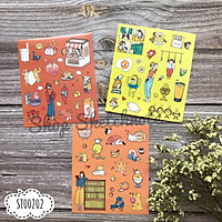 Sticker ombre color ST002