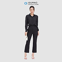 Quần tây nữ GUMAC QC05021 ống loe thời trang công sở