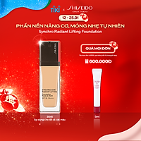 Phấn nền dạng lỏng Shiseido Synchro Skin Radiant Lifting Foundation 30ml