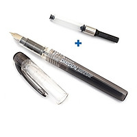 Combo bút máy Preppy Platinum Nhật Bản cỡ 02 ( nét mảnh ) và piston bơm mực