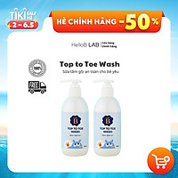 Combo 2 dầu gội sữa tắm 2 trong 1 cho bé Top To Toe thương hiệu Hello B Hàn Quốc