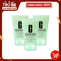 Combo 3 Tuýt Sữa Rửa Mặt Dành Cho Da Dầu Clinique Liquid Facial Soap Oily Skin Formula (30ml) - Minisize