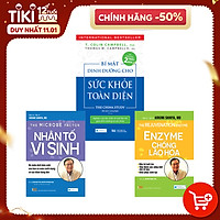 Combo 3 Cuốn Sách Dinh Dưỡng Hay: Bí Mật Dinh Dưỡng Cho Sức Khỏe Toàn Diện ( Tái bản lần 2 ) + Nhân Tố Vi Sinh ( Tái bản ) + Enzyme Chống Lão Hóa ( Tái bản)