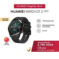 Đồng hồ thông minh Huawei Watch GT2 | Kirin A1 | Thời lượng pin dài | Kiểu dáng thể thao thời thượng | Hàng Phân Phối Chính Hãng
