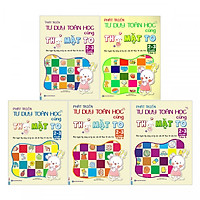 Combo Sách Phát Triển Tư Duy Toán Học Cùng Thỏ Mặt To 2-3 Tuổi (Trọn Bộ 5 Cuốn) tặng kèm