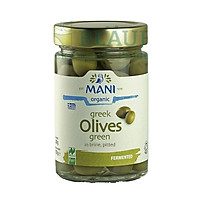 Trái Olive Kalamata hữu cơ Organic Kalamata Olives 280gr ( Trái olive ngâm trong dầu olive, olive ngâm trong nước muối, olive xanh ngâm nước muối)