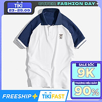 Áo Phông Nam Polo Tay Ngắn Phối Màu Thời Trang VICERO