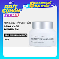 Kem dưỡng trắng da ban đêm dành cho nam MdoC Night Effect Whitening Gel 100g JN-MKD01